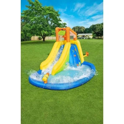 Bestway Mount Splash More Mega Waterpark, 4.35 x 2.86 x 2.67 meters &ndash; For ages 5 and up